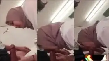 Karyawan Hijab Main Belakang Pas Jam Kerja Panas poster